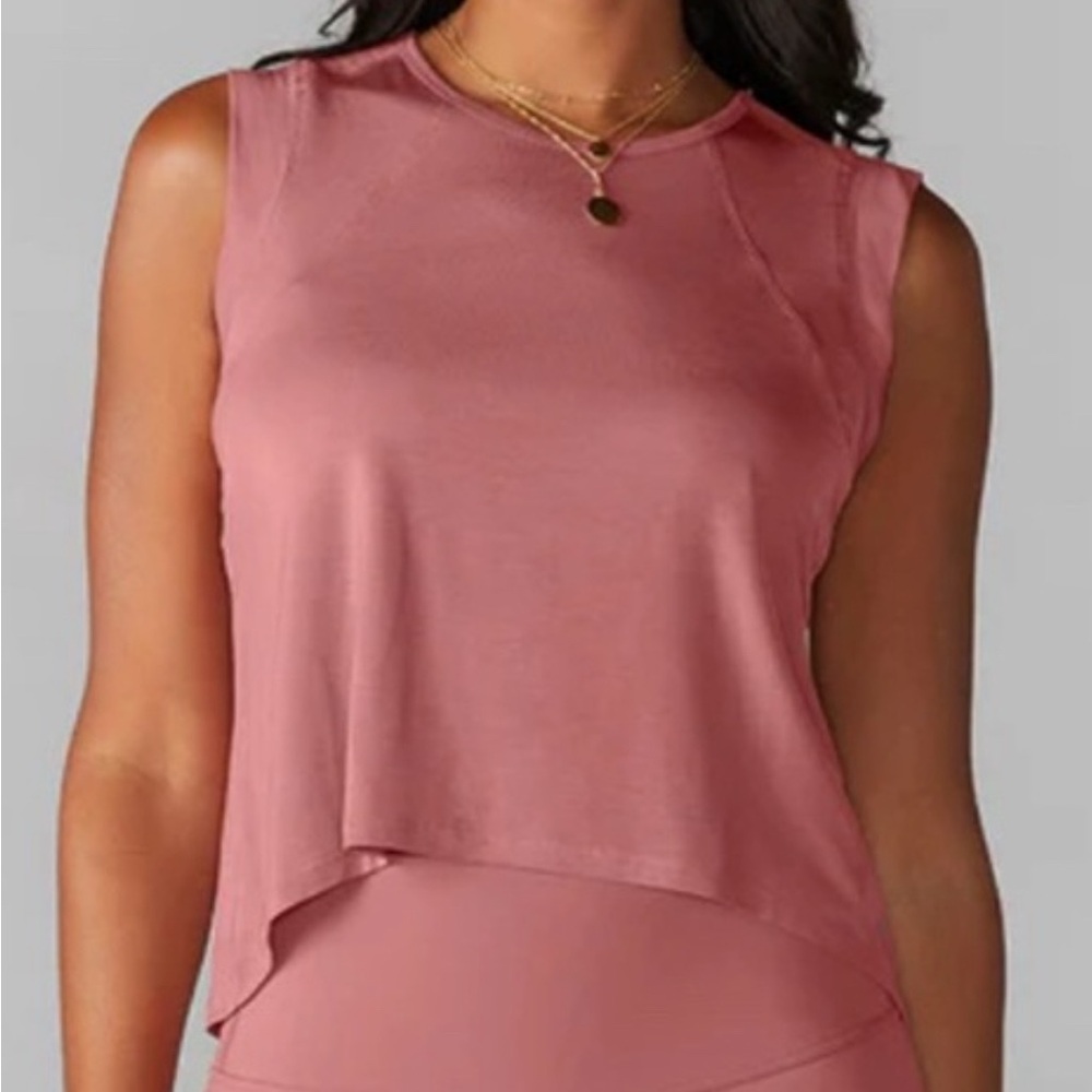 $45 Tavi Evolution Hi-Low Sleeveless Tank Top Canyon Women’s XS Extra Small 2-4